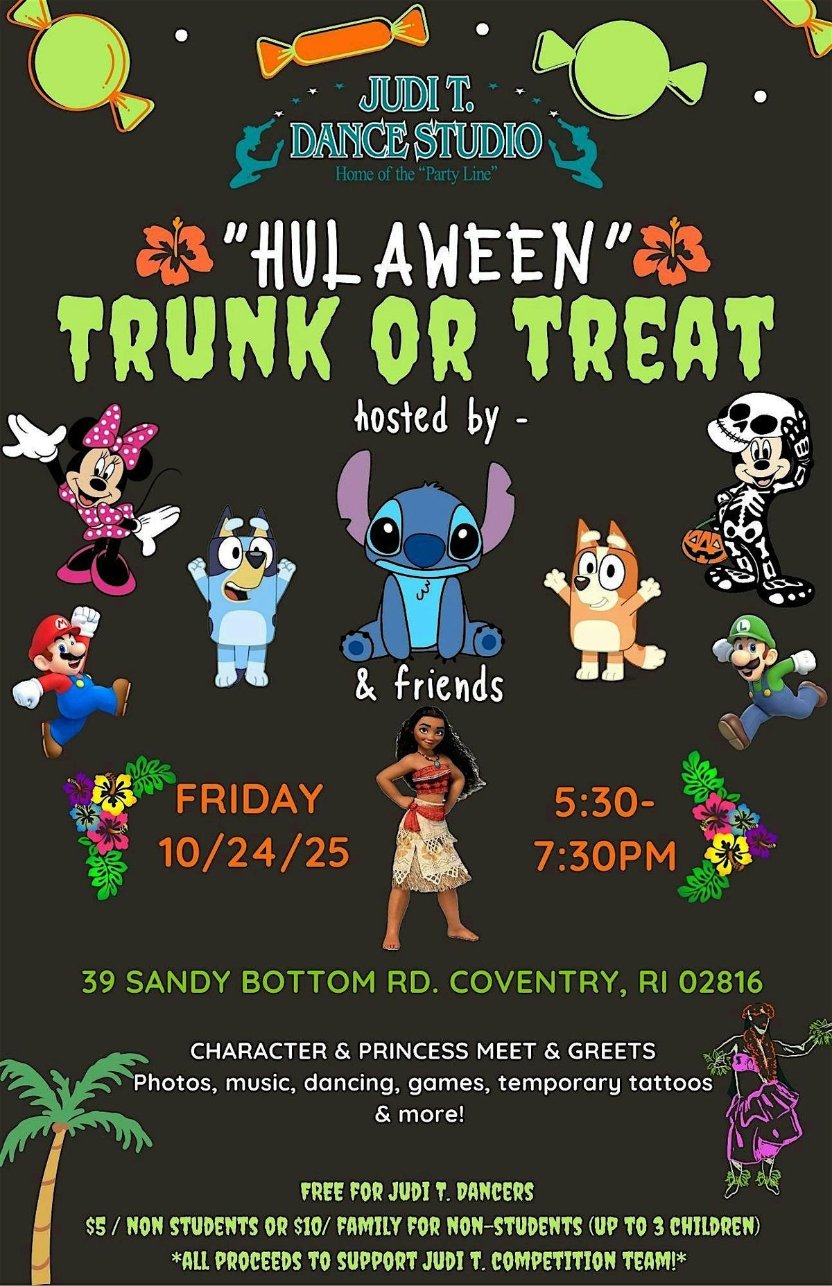 "Hulaween" Trunk or Treat