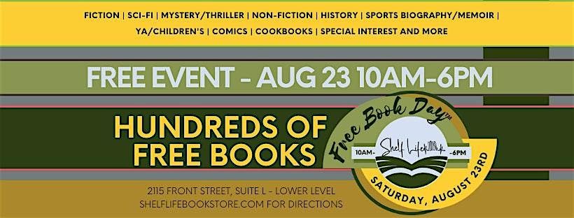 Free Book Day\u2122 at Shelf Life