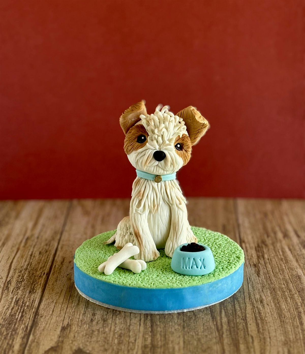 Fondant Dog Cake Topper