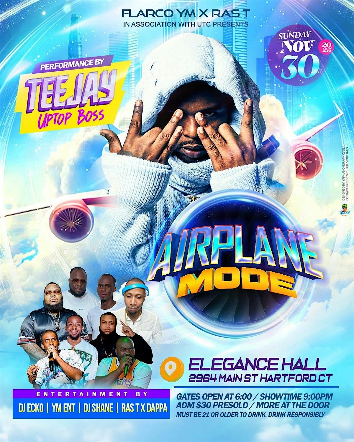 TEEJAY UPTOP BOSS LIVE IN HARTFORD CT