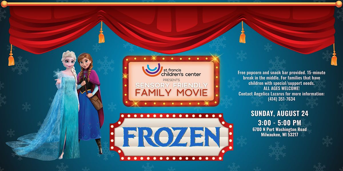 Frozen Sensory Friendly Movie