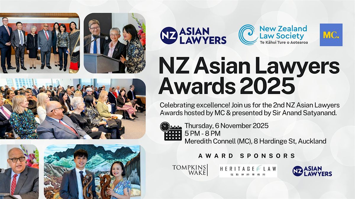 NZ Asian Lawyers Awards 2025