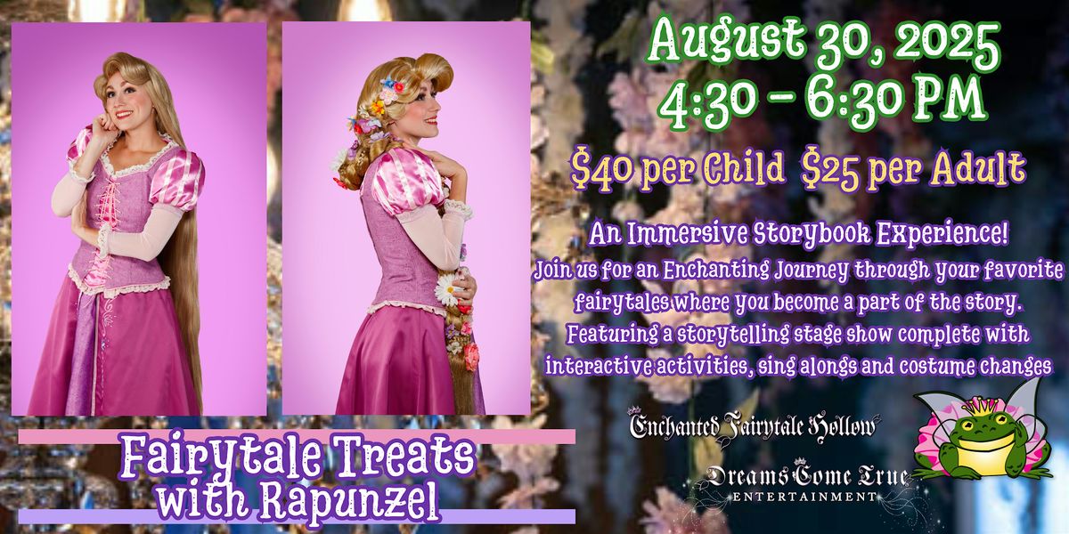 Fairytale Treats with Rapunzel- A Unique Tea Party Experience