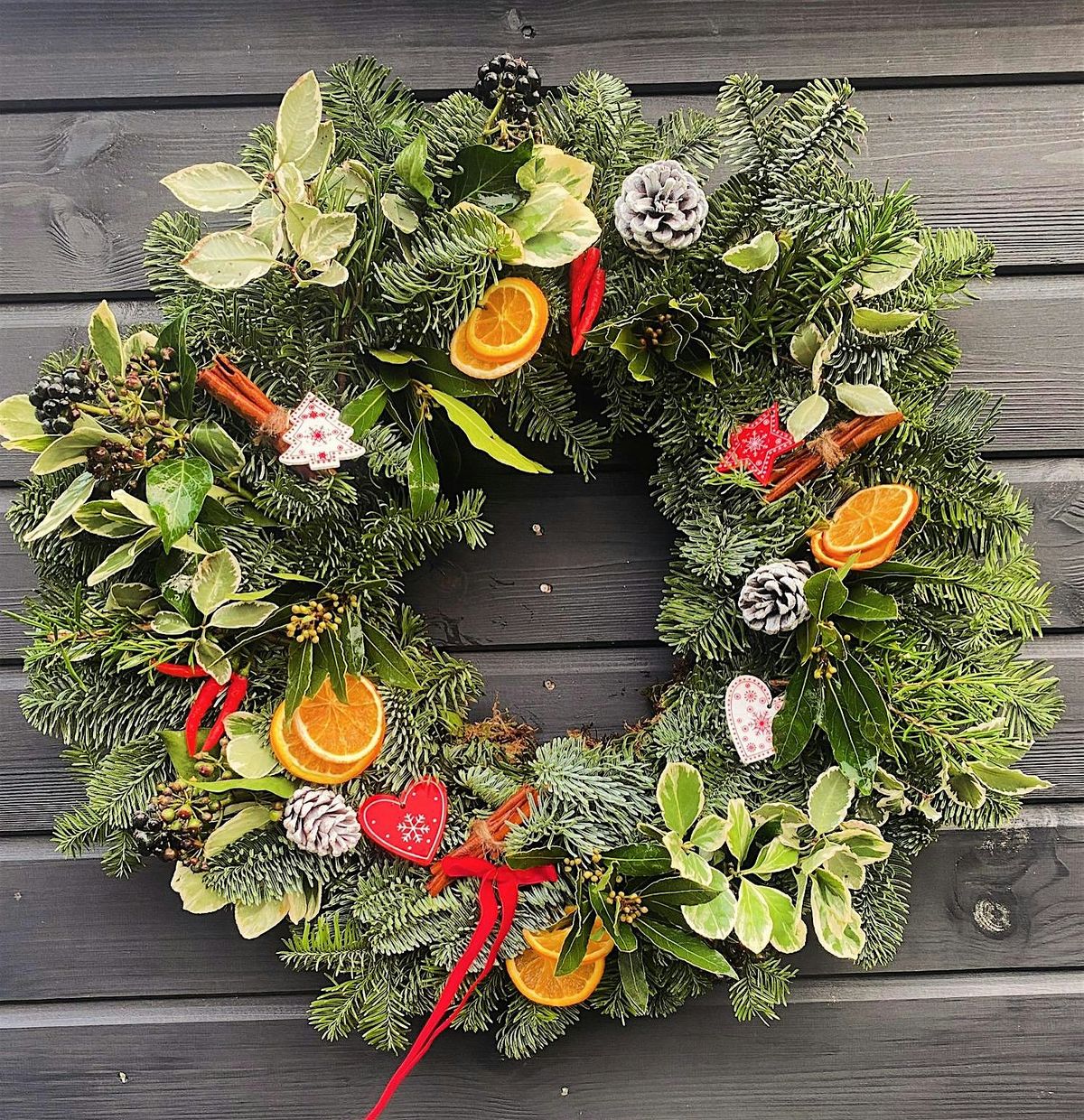 Christmas Wreath Workshop at The Chimney House