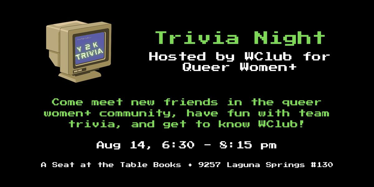 Trivia Night for Queer Women+: Y2K