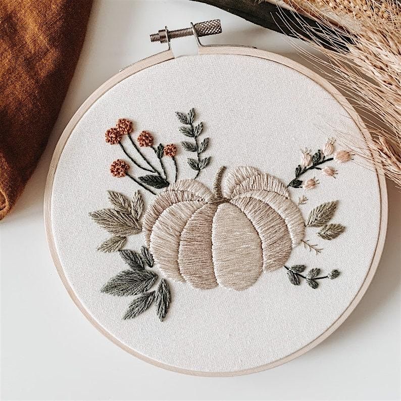 Crafted by Aubre: Beginner Hand Embroidery Workshop