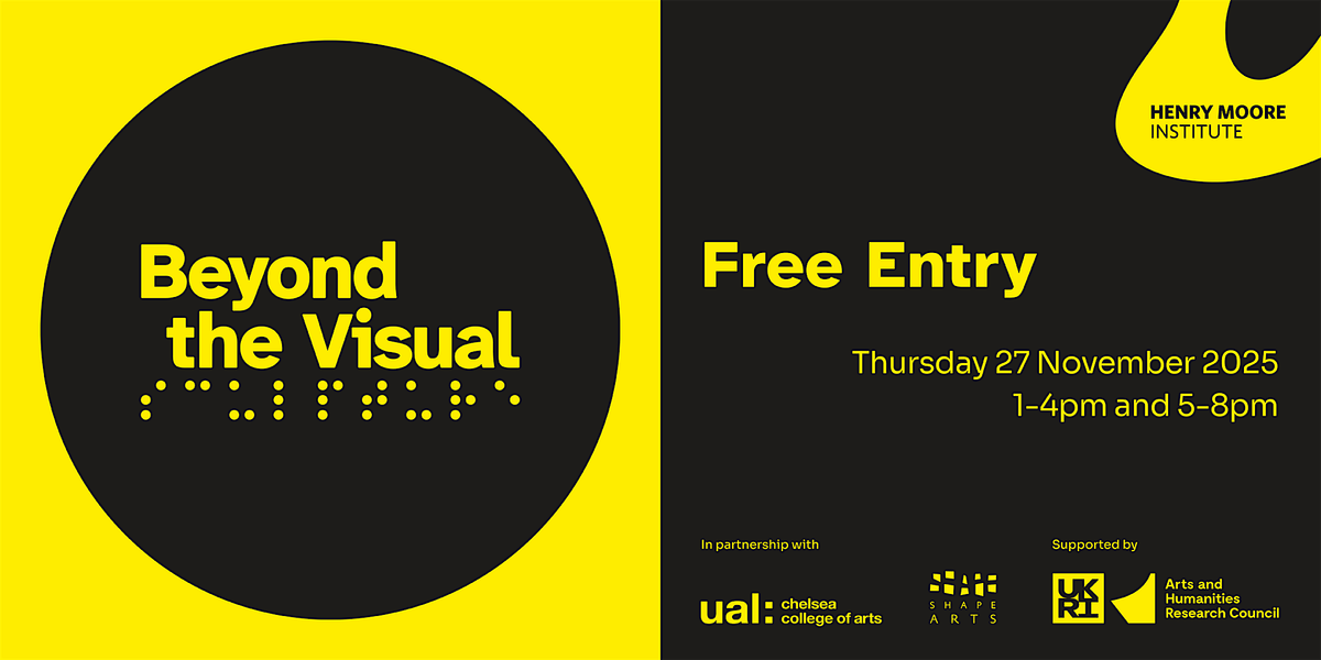 Beyond the Visual opening celebrations