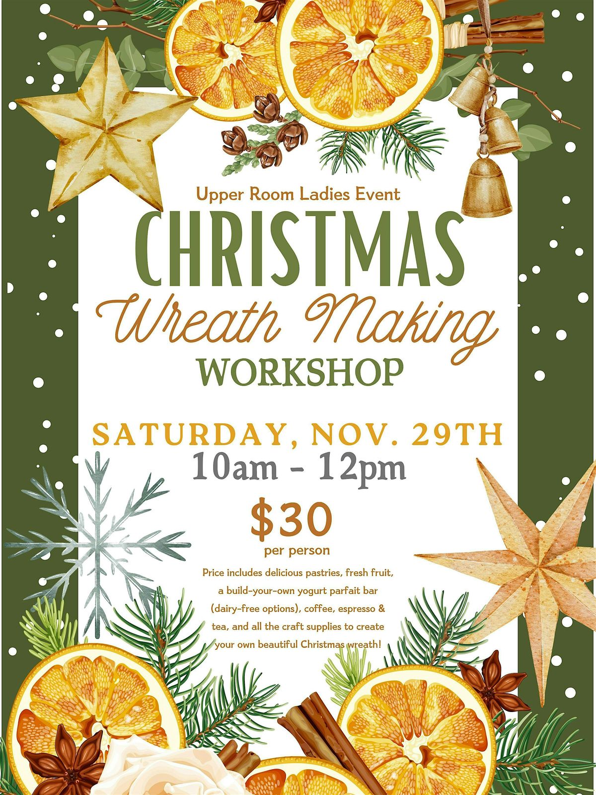 Christmas Wreath Making Workshop