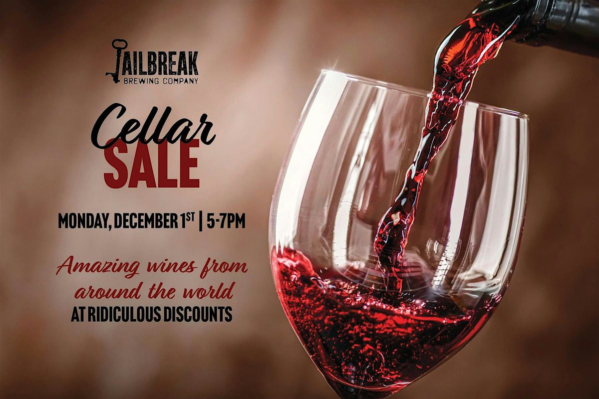 Jailbreak Brewing Annual Cellar Sale