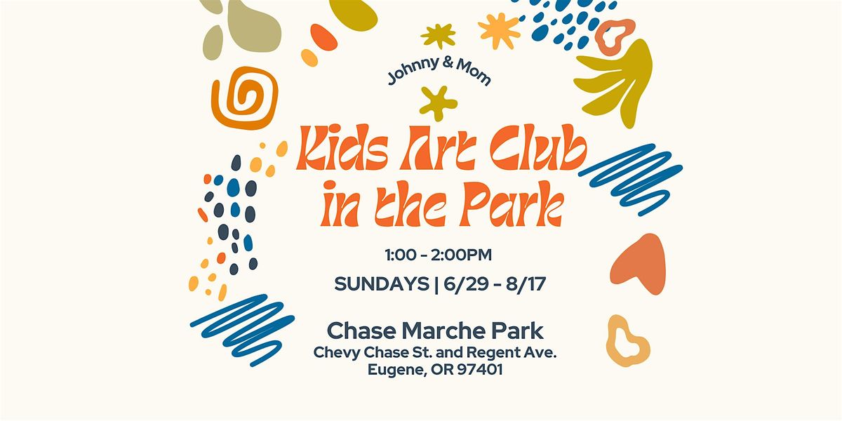 Kids Art Club in the Park