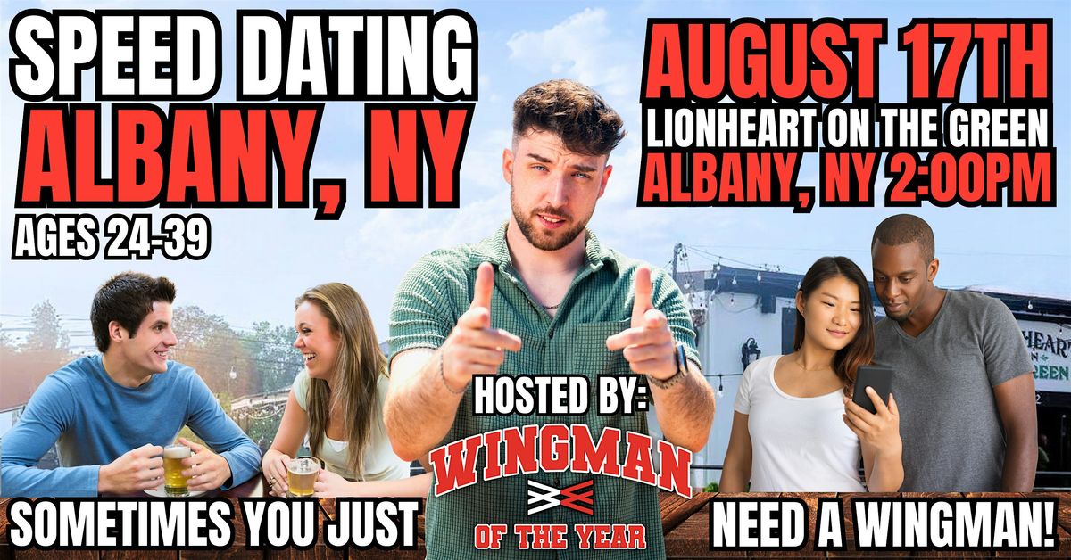 Speed Dating With Wingman Of The Year: Albany, NY