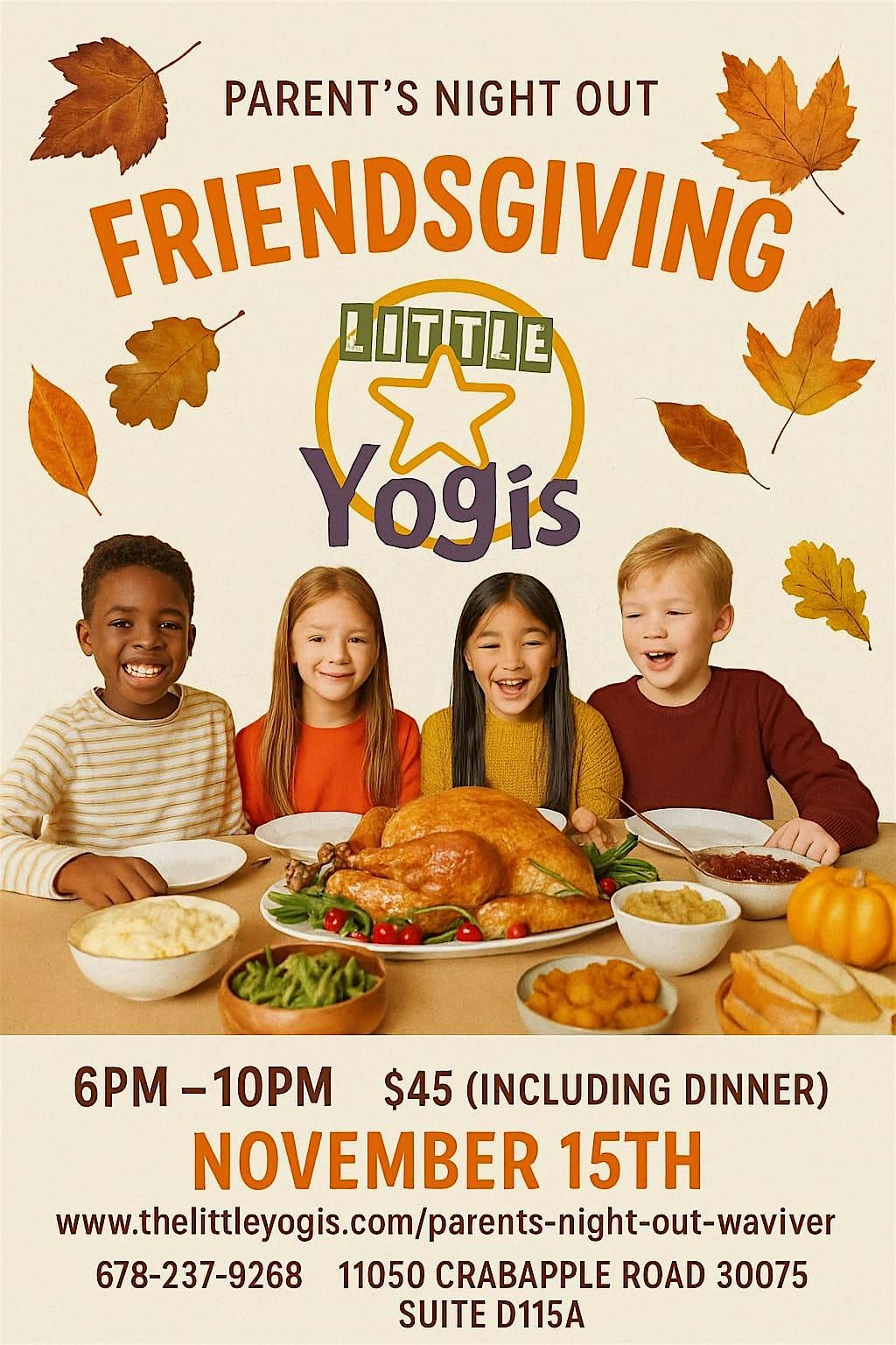 Parents Night Out - Friendsgiving
