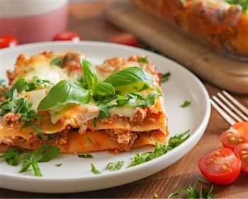 In-person: Fresh Noodle Lasagna & Zabaglione Italian Custard Dessert (SF)