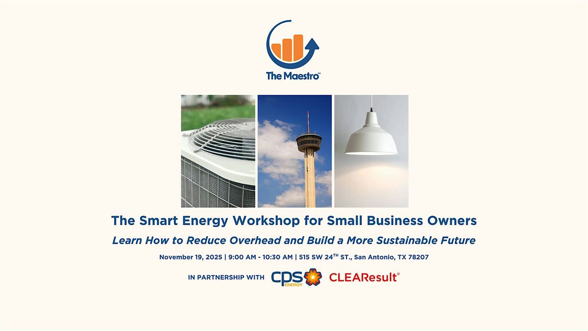 The Smart Energy Workshop for Small Business Owners