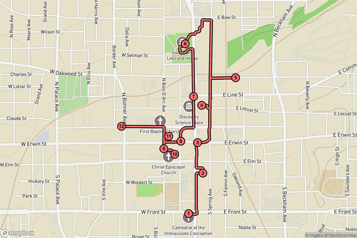 Tyler Audio Tour: Echoes and Icons of Historic Downtown