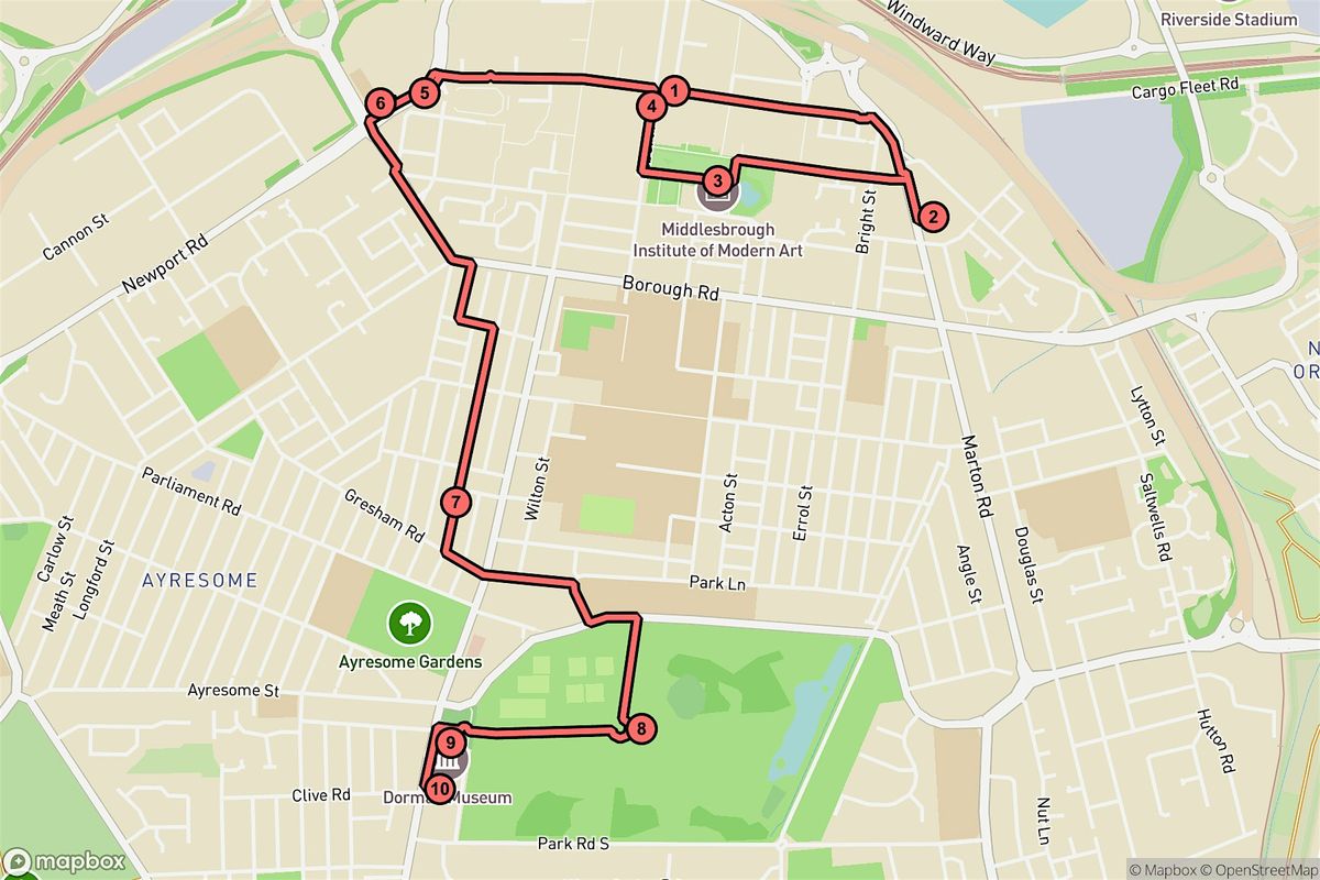 Middlesbrough Audio Tour: Art, Heritage & Urban Pulse Audio Adventure