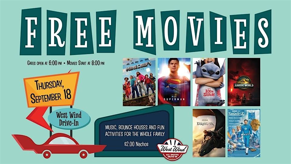 FREE Movie Night at the Drive-In
