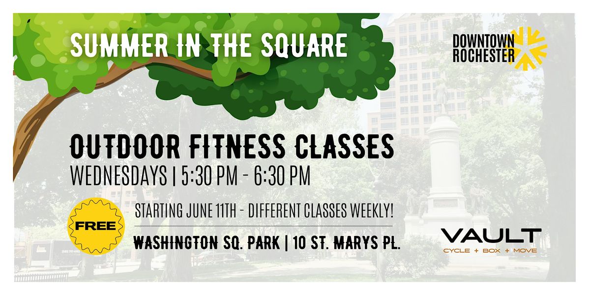 Fitness in Washington Square - 8\/20 Slow Flow Yoga