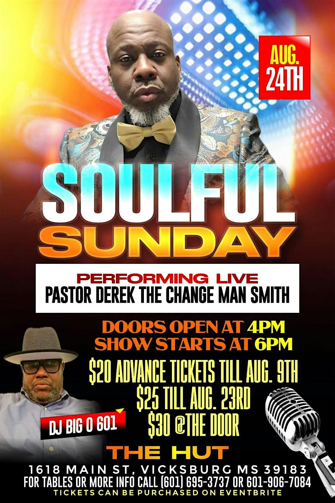Soulful Sunday Starring Pastor Derek Thechangeman Smith