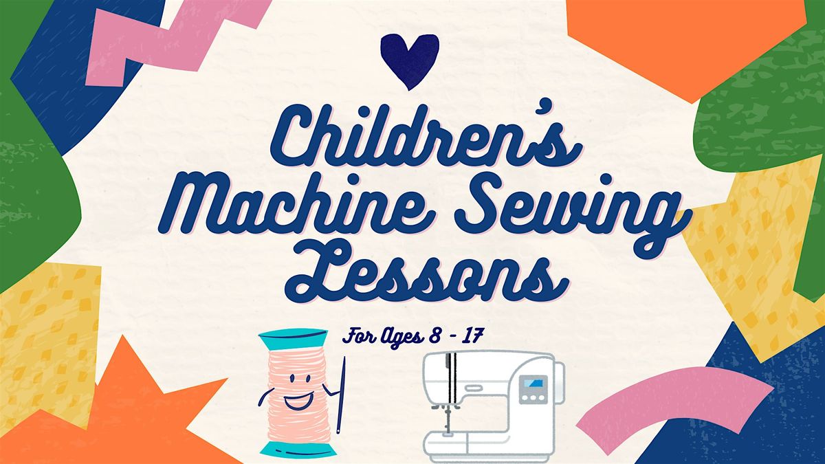 Children's Machine Sewing Lessons - Kitty Cat Pouches