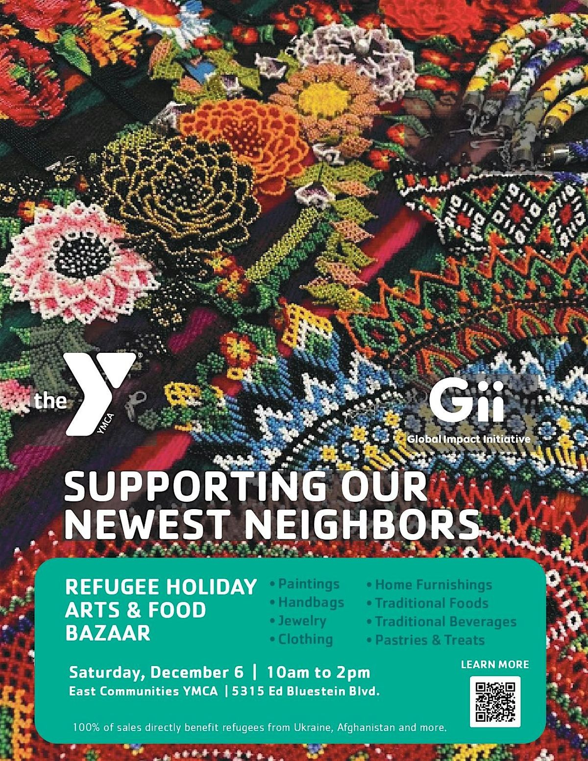 Refugee Holiday Arts & Food Bazaar