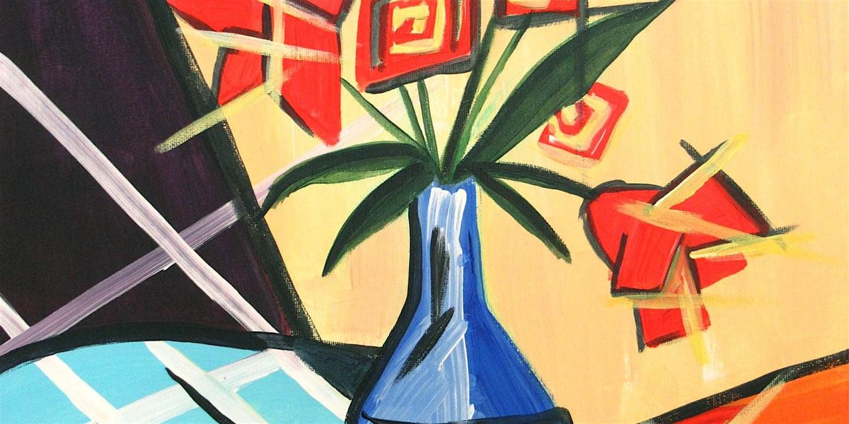 Paint Like Picasso Cubist Rose, Cambridge