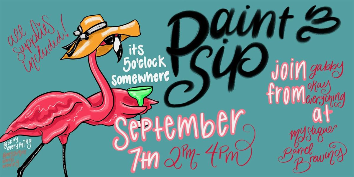 Mystique x OKE Paint & Sip - Happy Hour Edition!