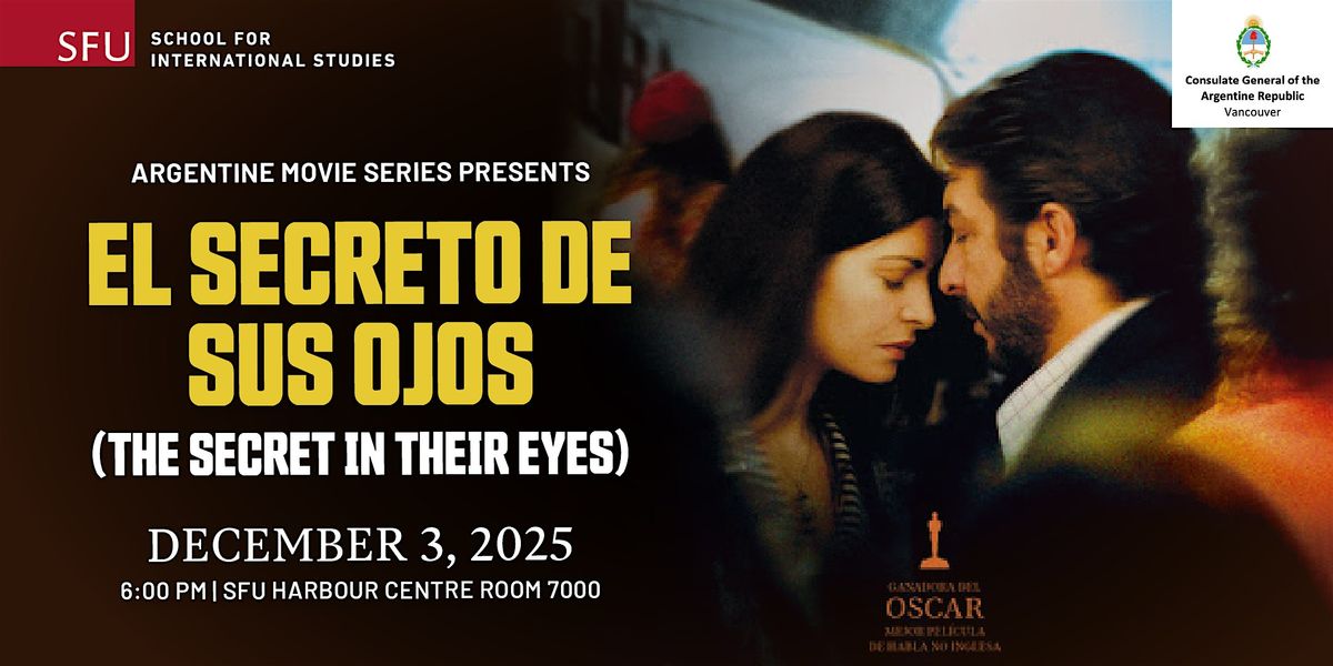 Argentine Movie Series - El secreto de sus ojos (The Secret of Their Eyes)