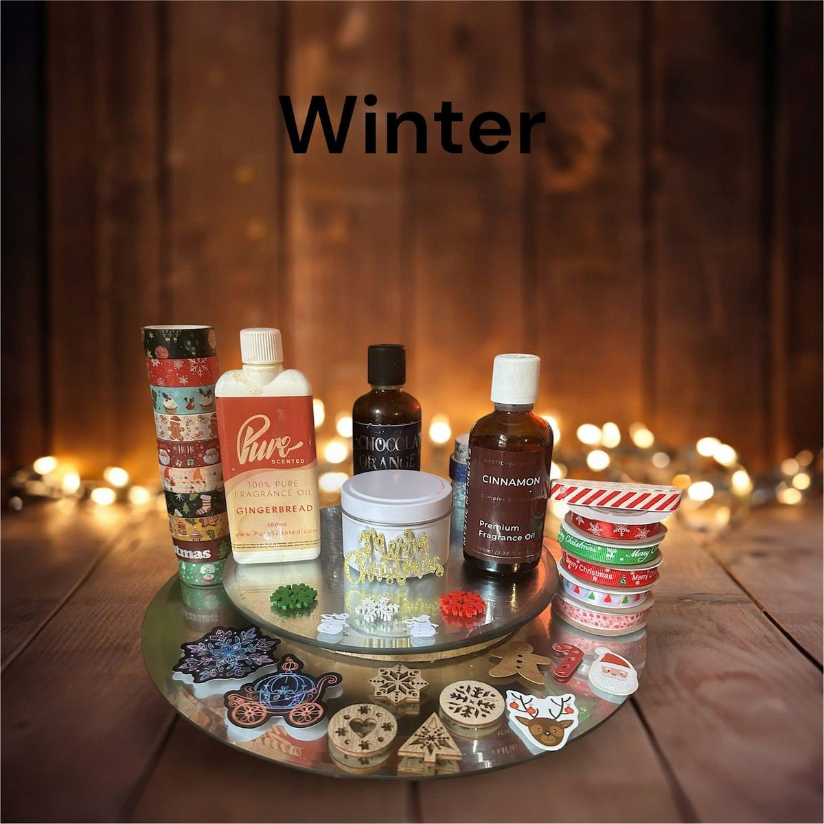 Winter candle making workshop