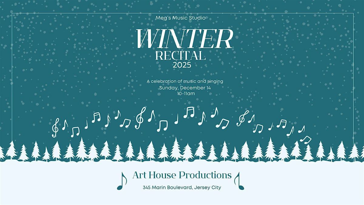 Meg's Music Studio: Winter Recital