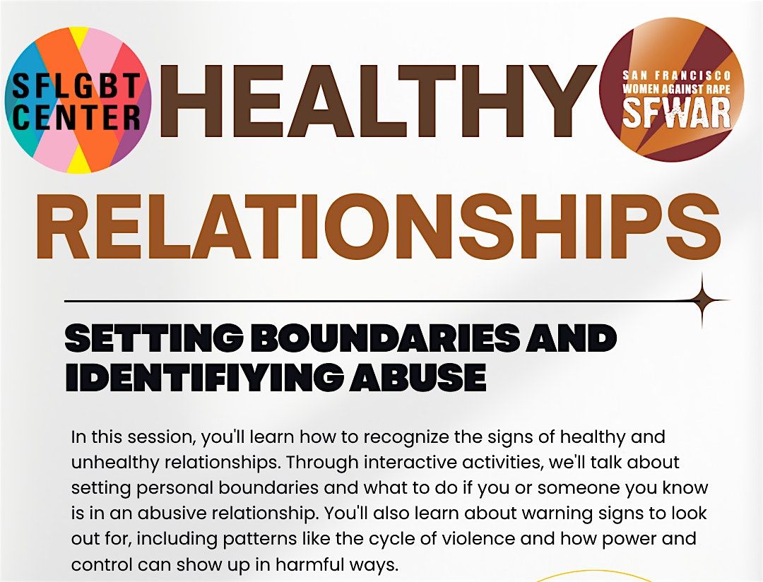 Healthy Relationships 101: Setting Boundaries and Identifying Abuse