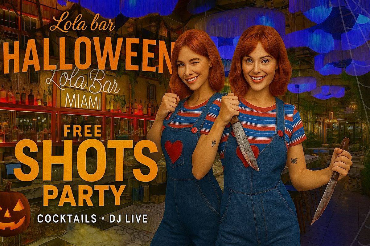 HALLOWEEN  PARTY  AT LOLA BAR