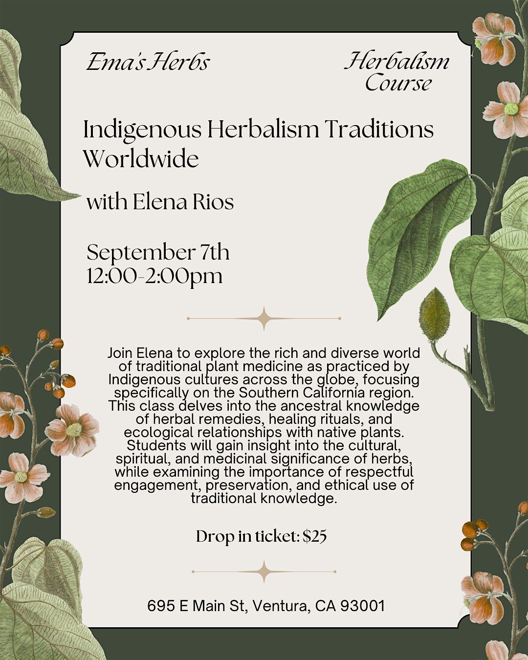 Indigenous Herbalism Traditions Worldwide with Elena Rios