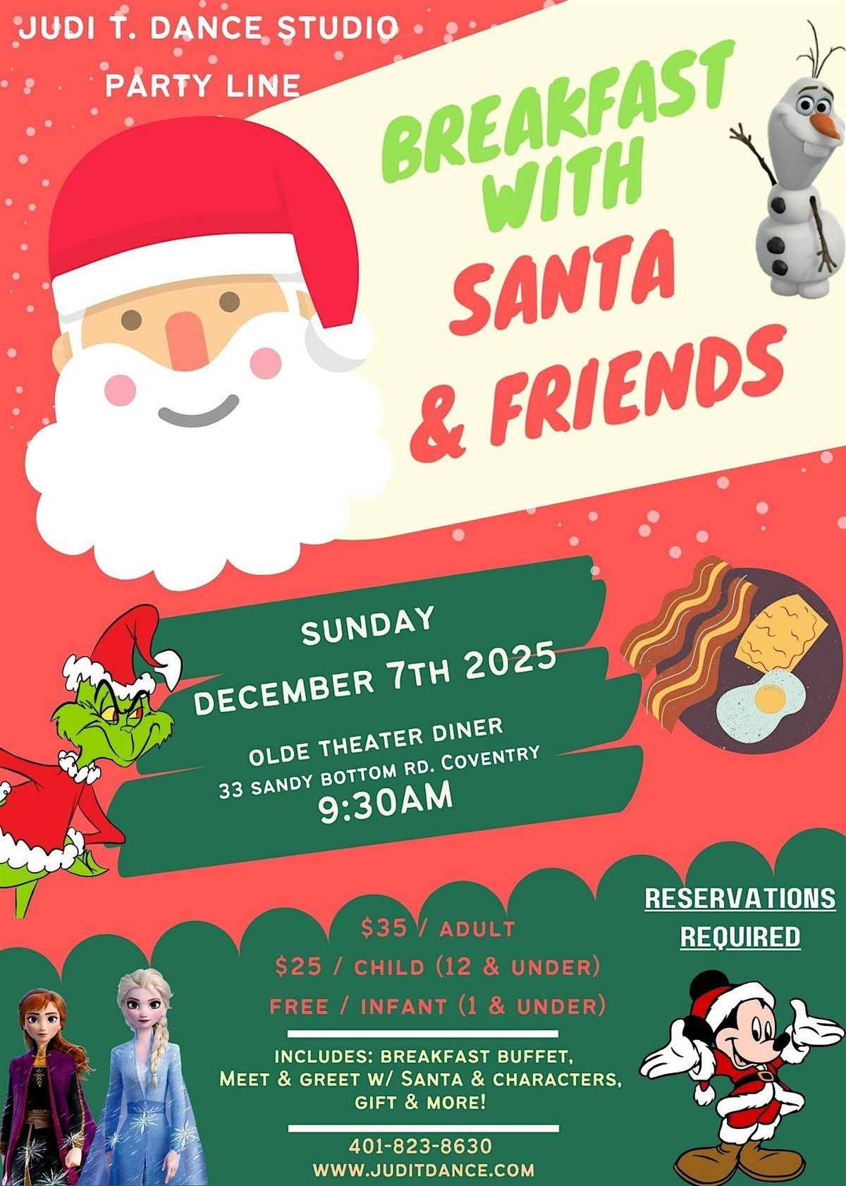 Breakfast with Santa & Friends