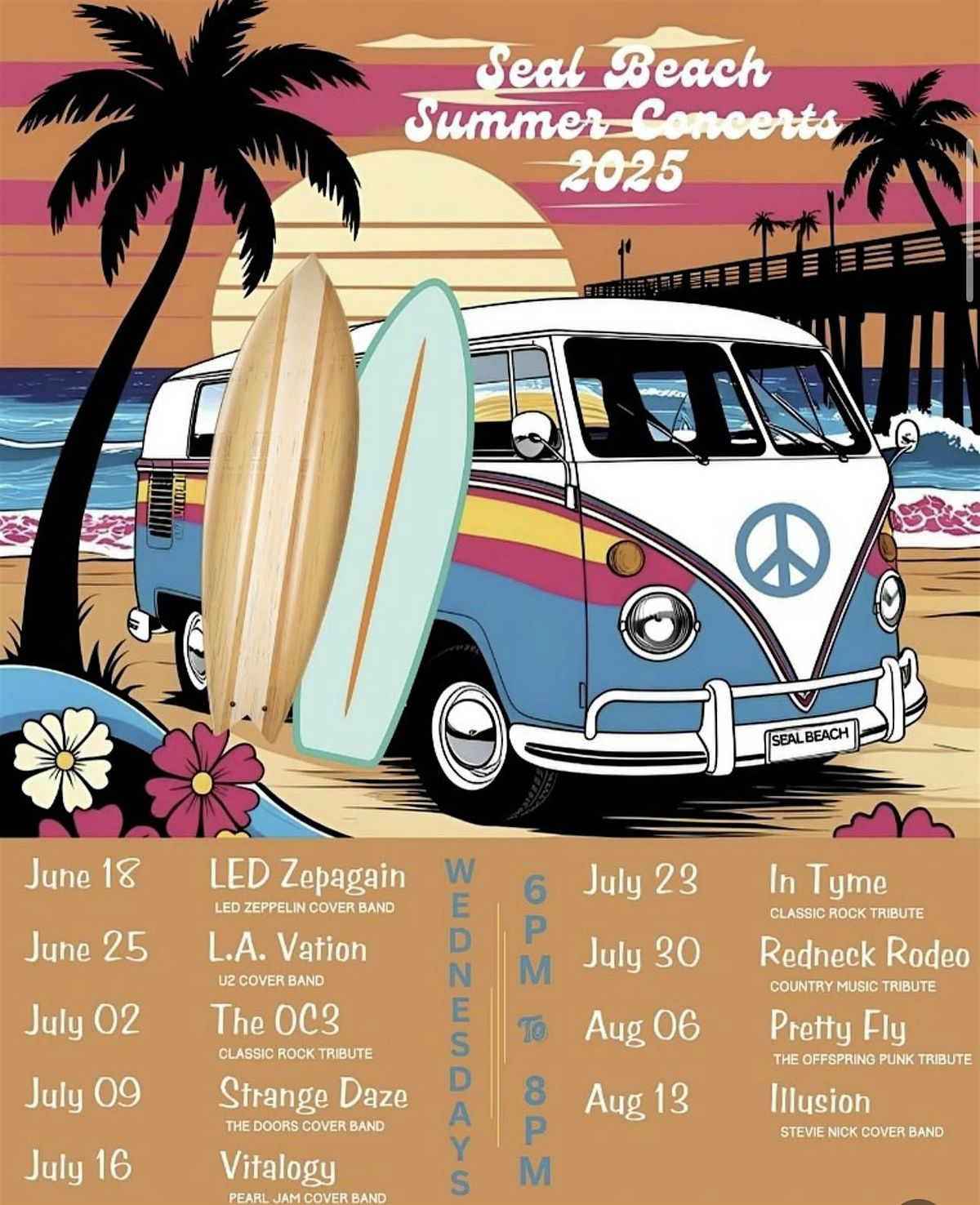 Free! Seal Beach Summer Concert in the Park!