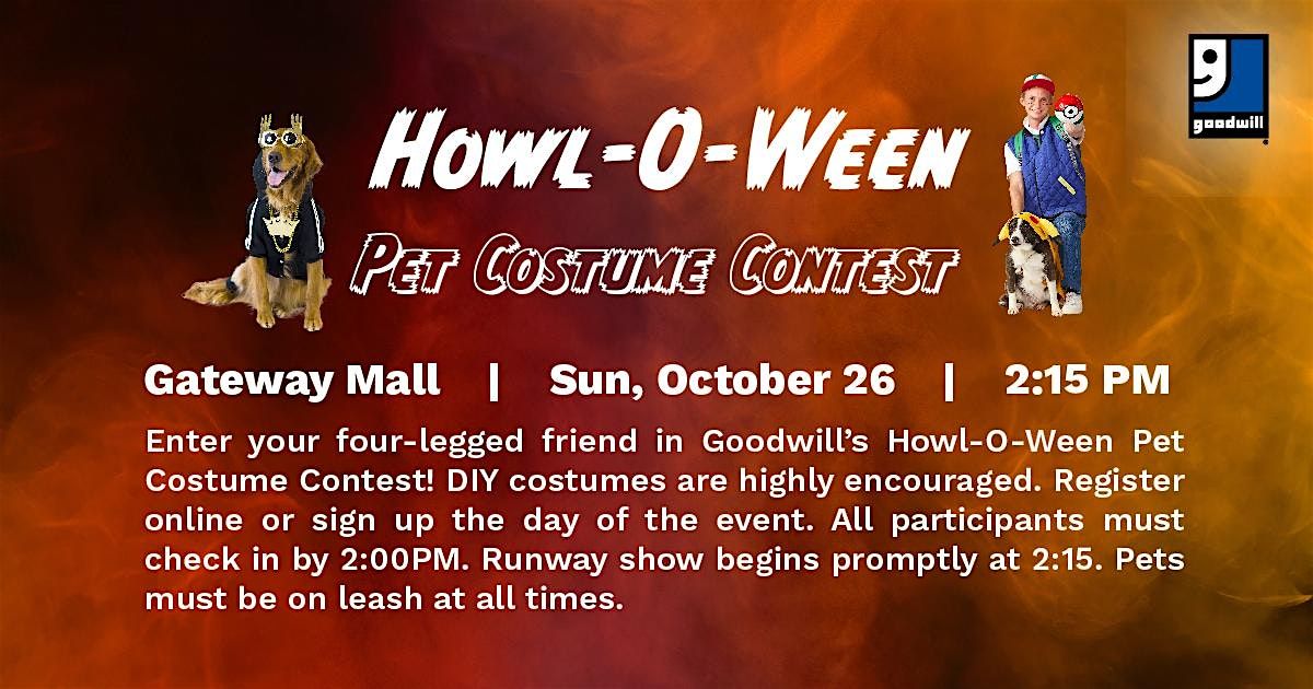 Howl-O-Ween Pet Costume Contest