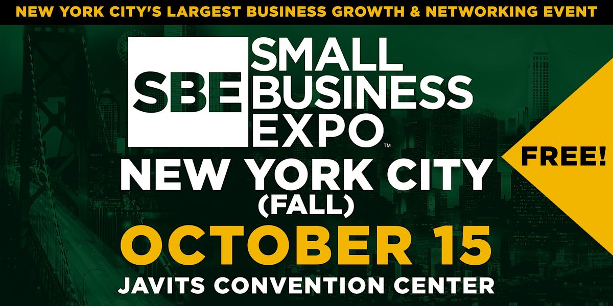 New York City Small Business Expo 2026 (Fall)