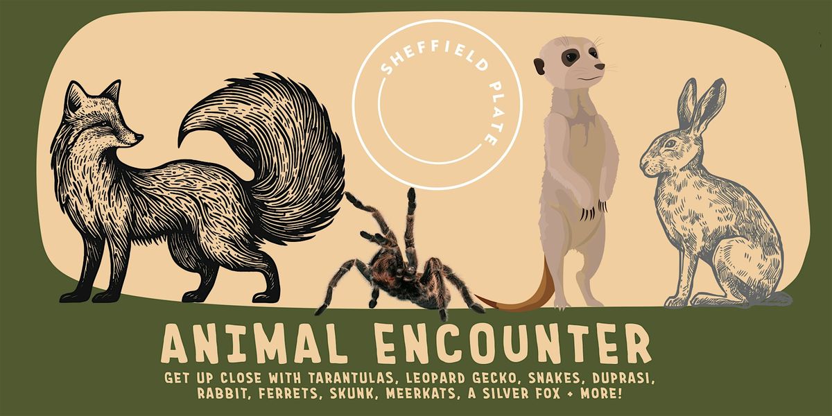 Animal Encounter @ Sheffield Plate - 2 sessions available!