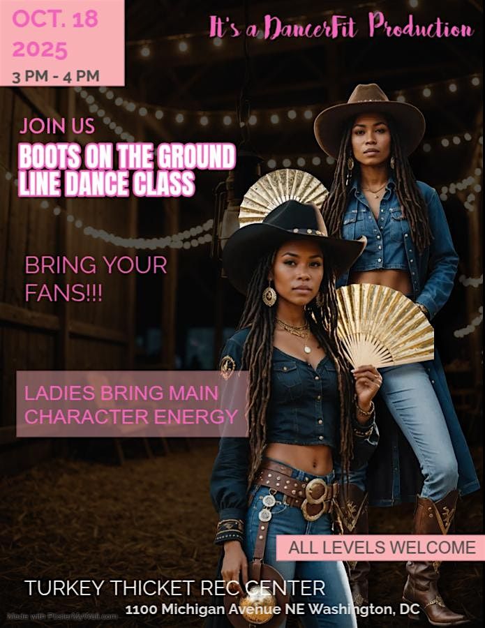 Boots on the Ground, Cowgirl Trailride line dancing class with DancerFit