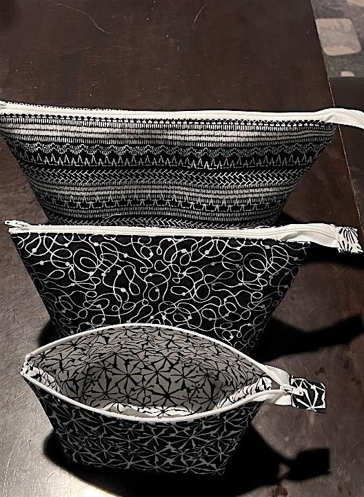 Learn to Sew \u2013 OPEN WIDE Zipper Pouch