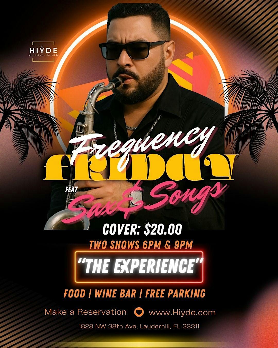 LIVE JAZZ- Frequency Friday $15 Cover