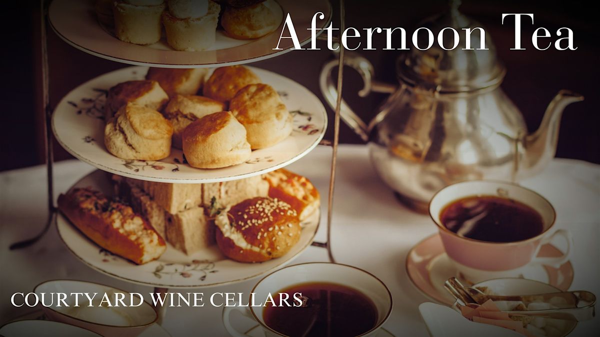 Afternoon Tea Experience with Unlimited Tea at Courtyard Wine Cellars