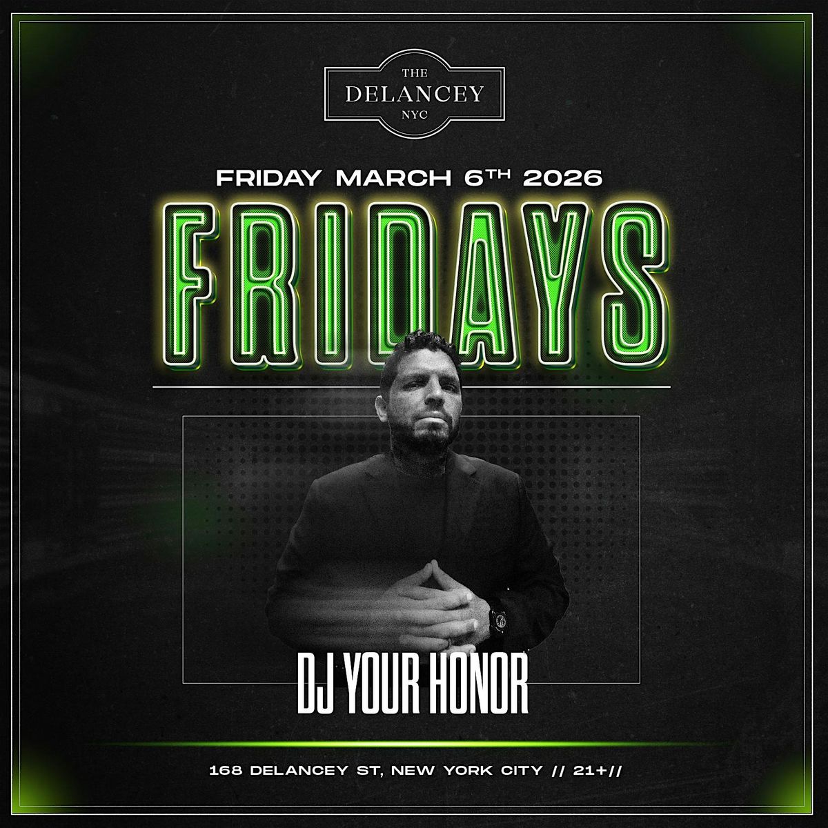 Friday Nights @ The Delancey