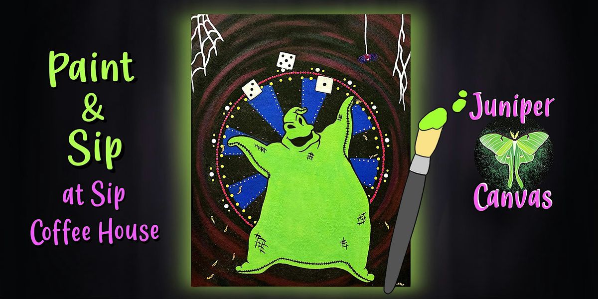 Paint & Sip at Sip Coffee House 2 in Highland: Neon Dice