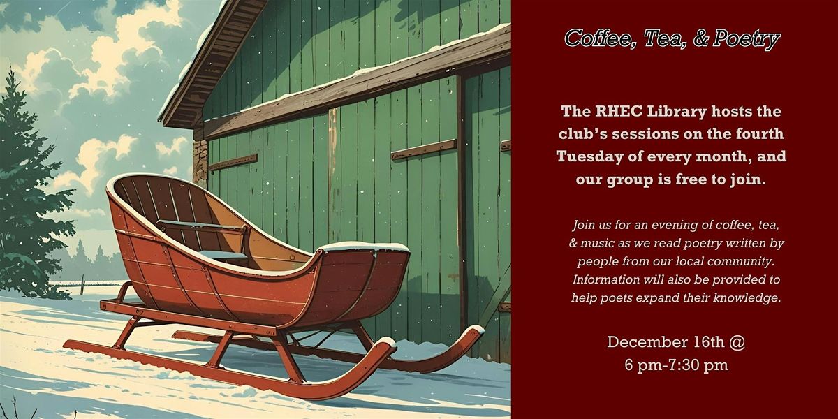 Coffee, Tea, & Poetry