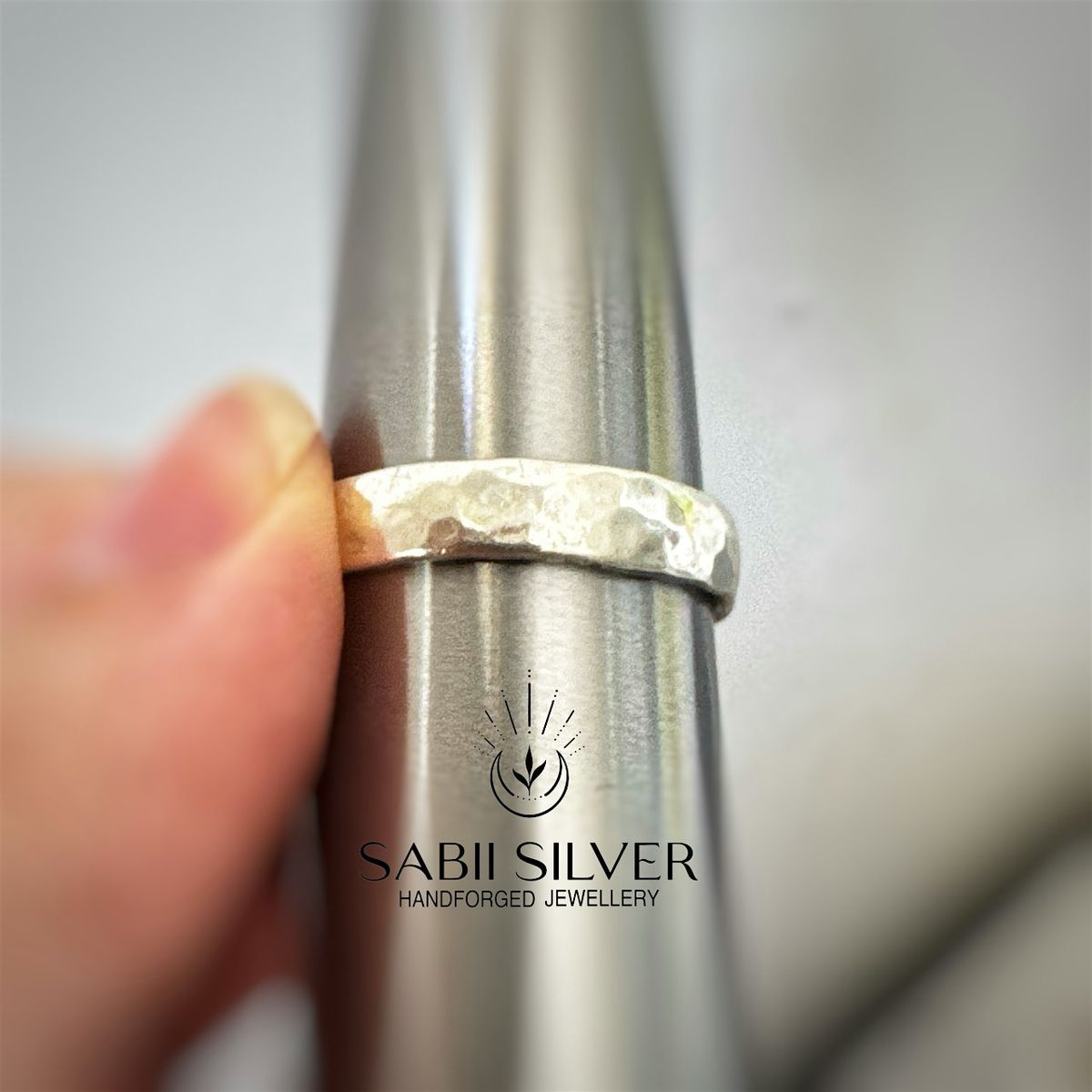 Hammered ring workshop