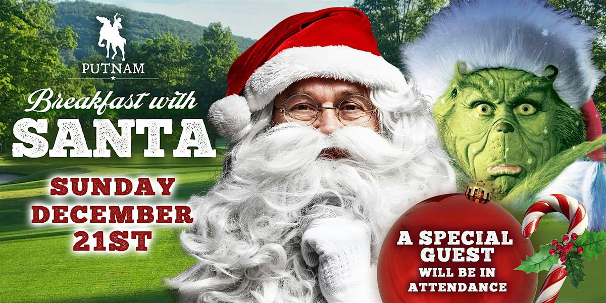 Breakfast with Santa and The Grinch at Putnam County Golf Course