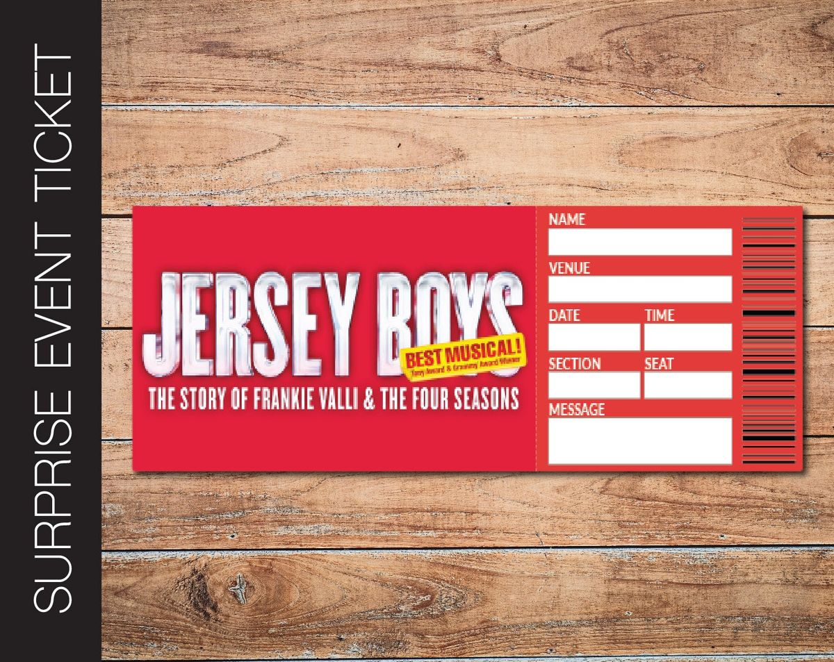 Jersey Boys at Bass Performance Hall