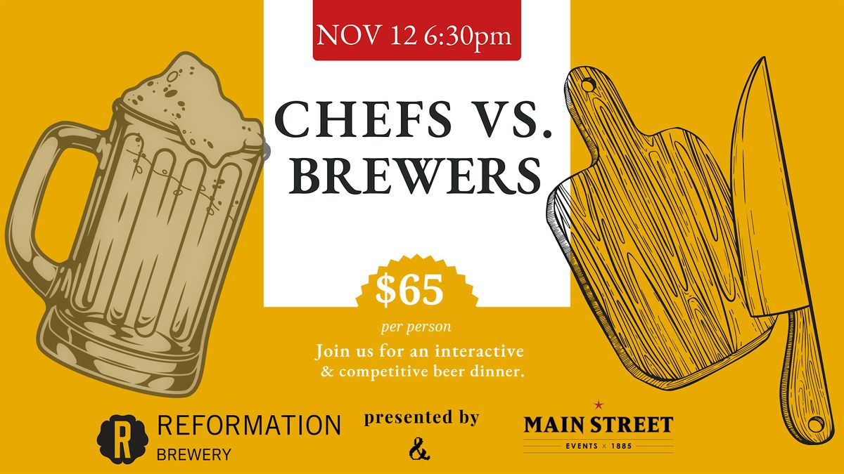 Chefs Vs. Brewers Dinner