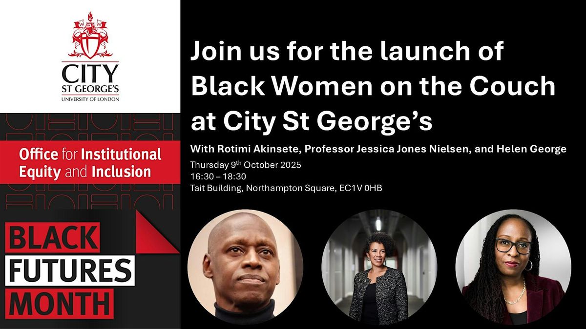 Black Women on the Couch Panel Event at City St George's